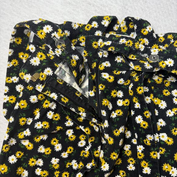 Urban Outfitters Floral Ireley Corduroy Skirtall Overall - Picture 4 of 8